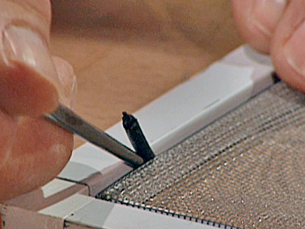 replacing screen on screen door flat spline replacing screen on screen door flat spline