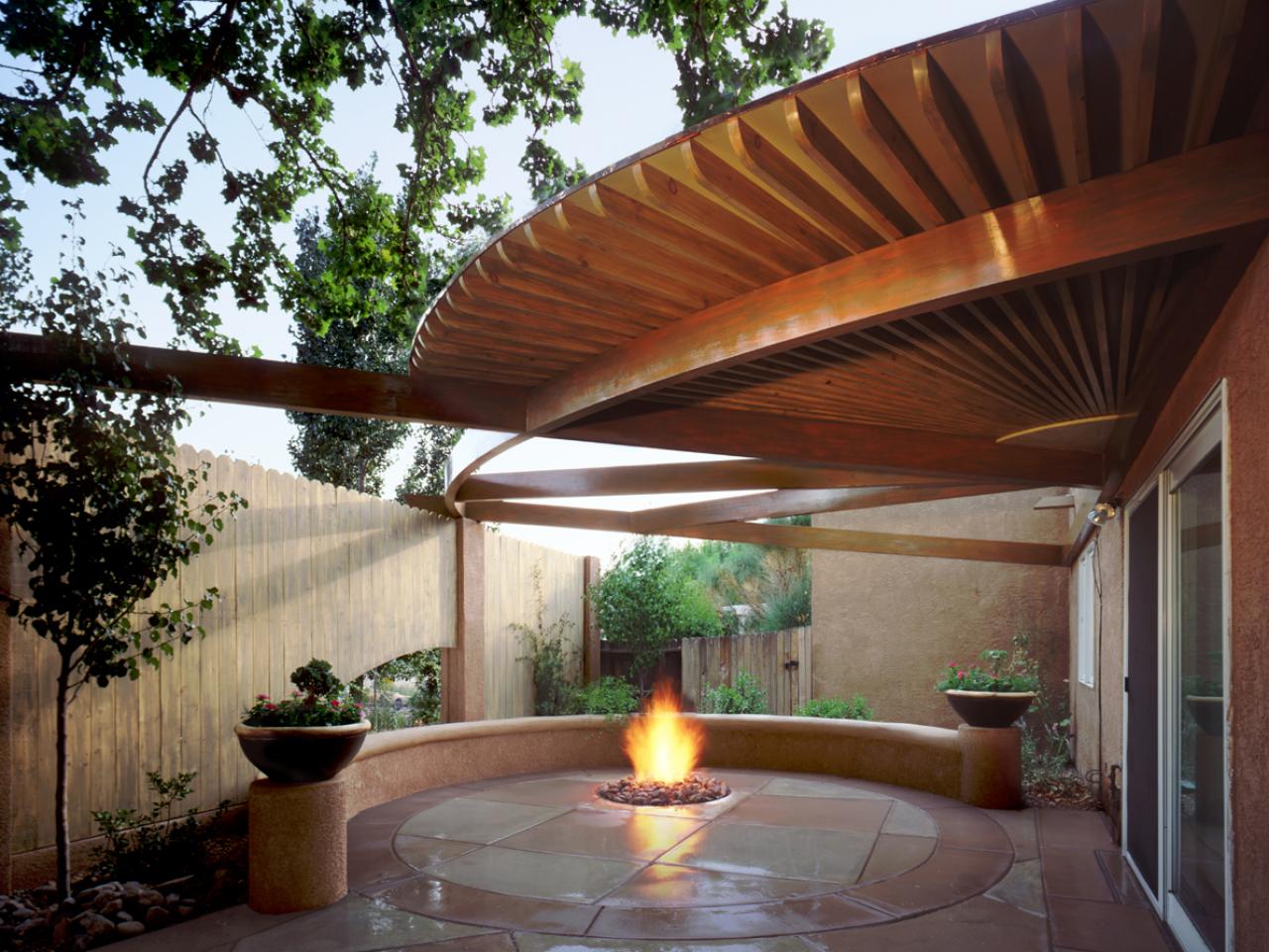 12 Amazing Outdoor Fireplaces and Fire Pits | DIY Shed, Pergola, Fence