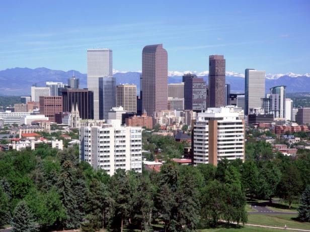 The Denver Skyline The Denver Skyline
