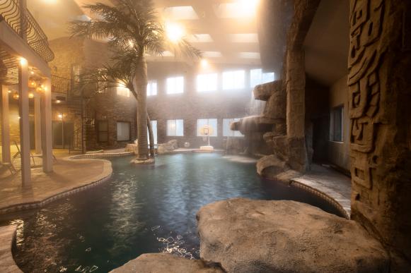 Indoor Pool: William Moore’s Home Near Atlanta Indoor Pool: William Moore’s Home Near Atlanta