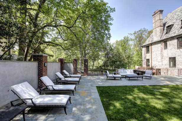 Patio: Historic Home on Belmont Rd in Washington DC Patio: Historic Home on Belmont Rd in Washington DC
