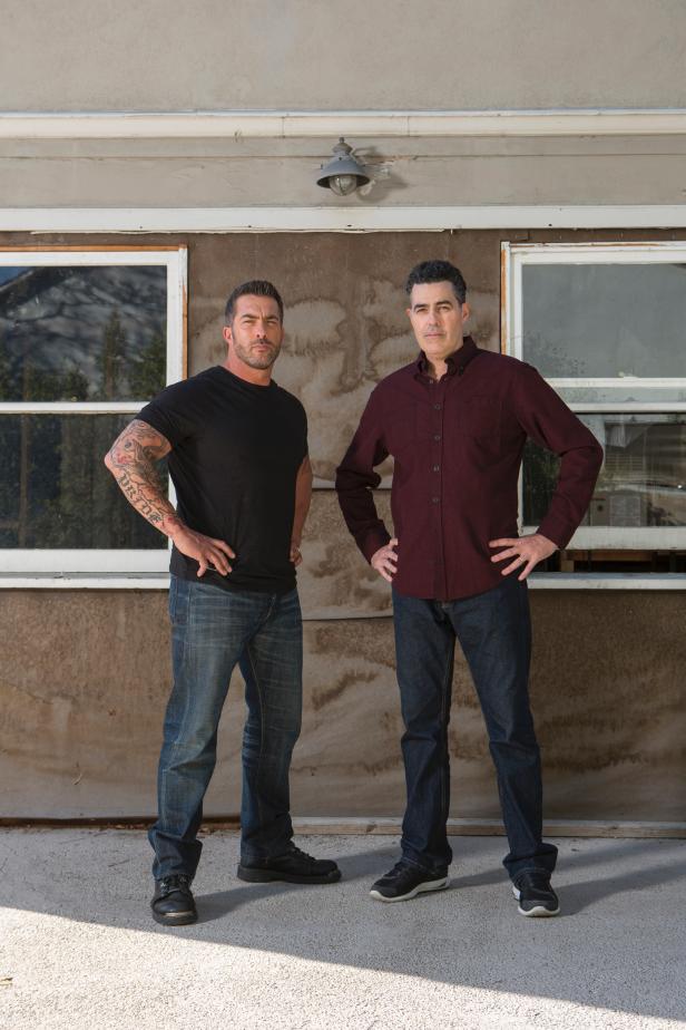 Skip Bedell and Adam Carolla in Catch a Contractor Skip Bedell and Adam Carolla, hosts of Catch a Contractor