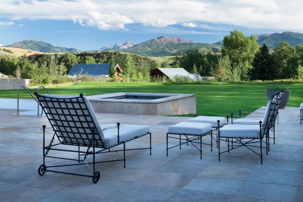 Patio: Estate in Woody Creek, Colorado Patio: Estate in Woody Creek, Colorado