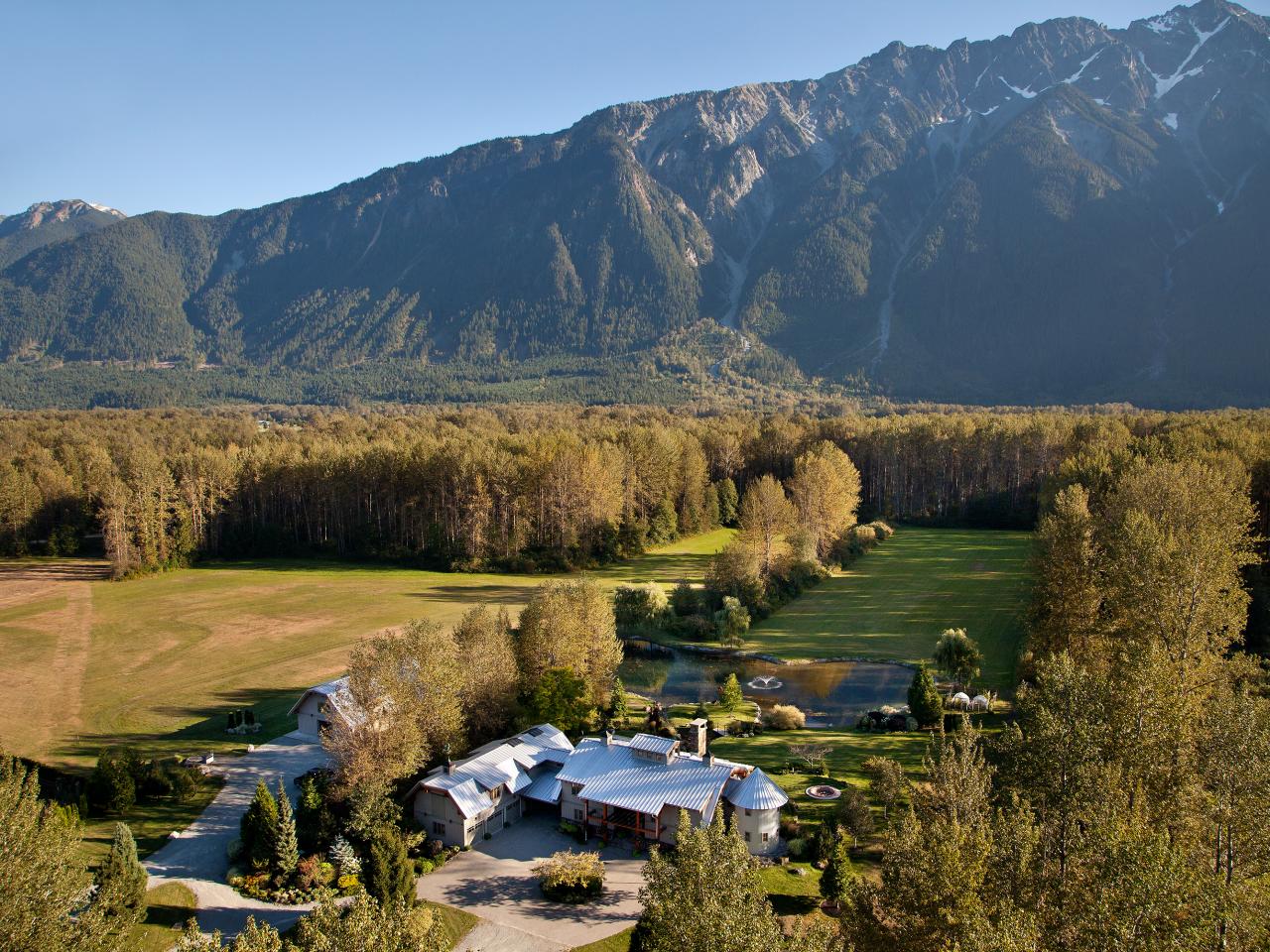 Aerial View Pemberton Valley, British Columbia HGTV