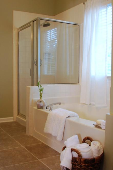 Bathroom: Scour Yucky Shower Doors