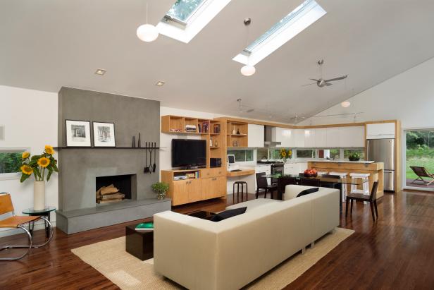 Open Concept Living Room in Modern Style Open Concept Living Room in Modern Style