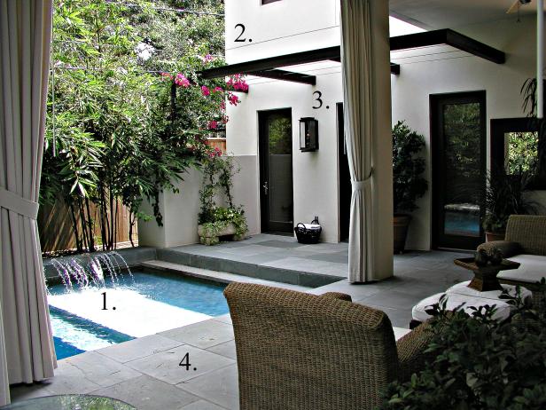 A Tranquil Pool in Houston A Tranquil Pool in Houston
