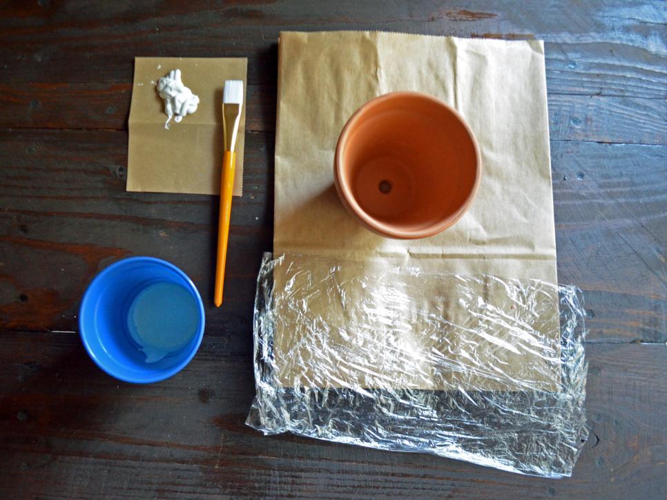 DIY GlowintheDark Planters HGTV