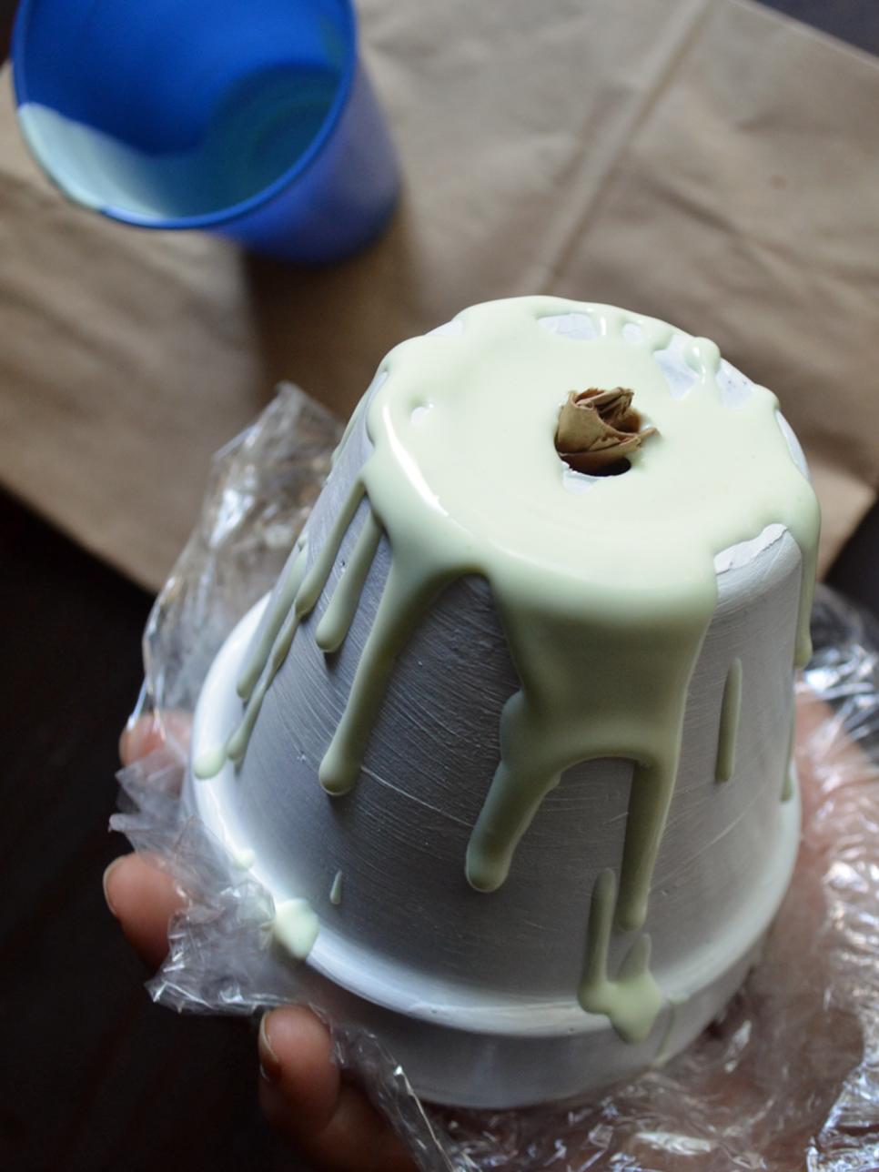 DIY GlowintheDark Planters HGTV