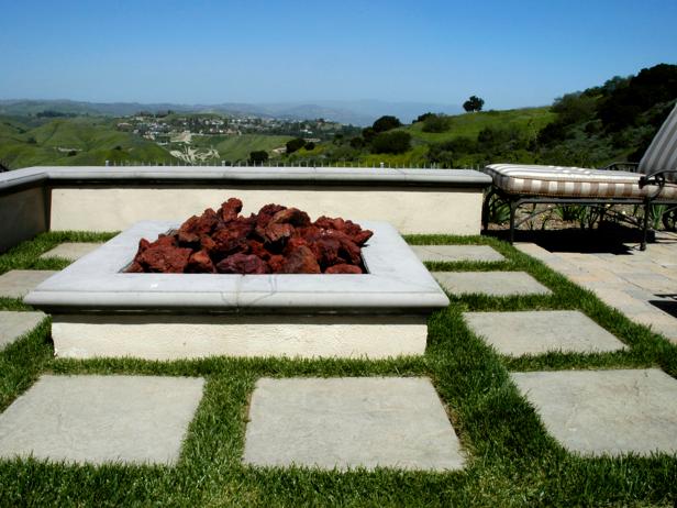 Raised Square Fire Pit Raised Square Fire Pit