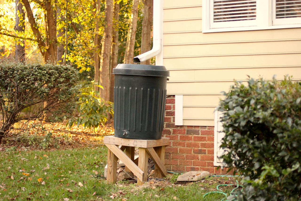 How to Winterize Your Rain Barrel HGTV