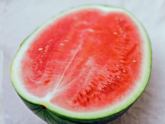 Halved Watermelon