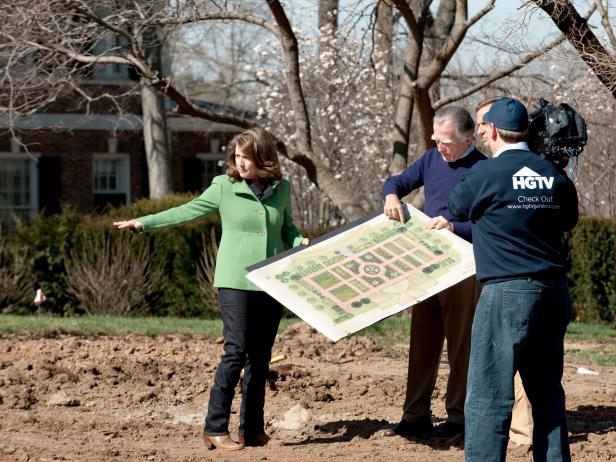 Haslam vegetable garden