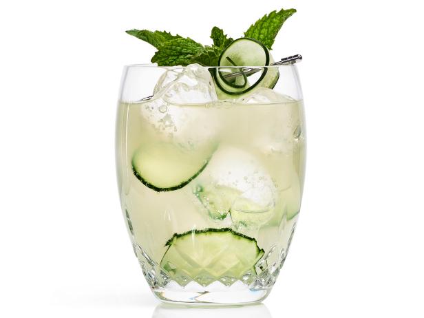 A Cucumber-Mint Rickey A Cucumber-Mint Rickey
