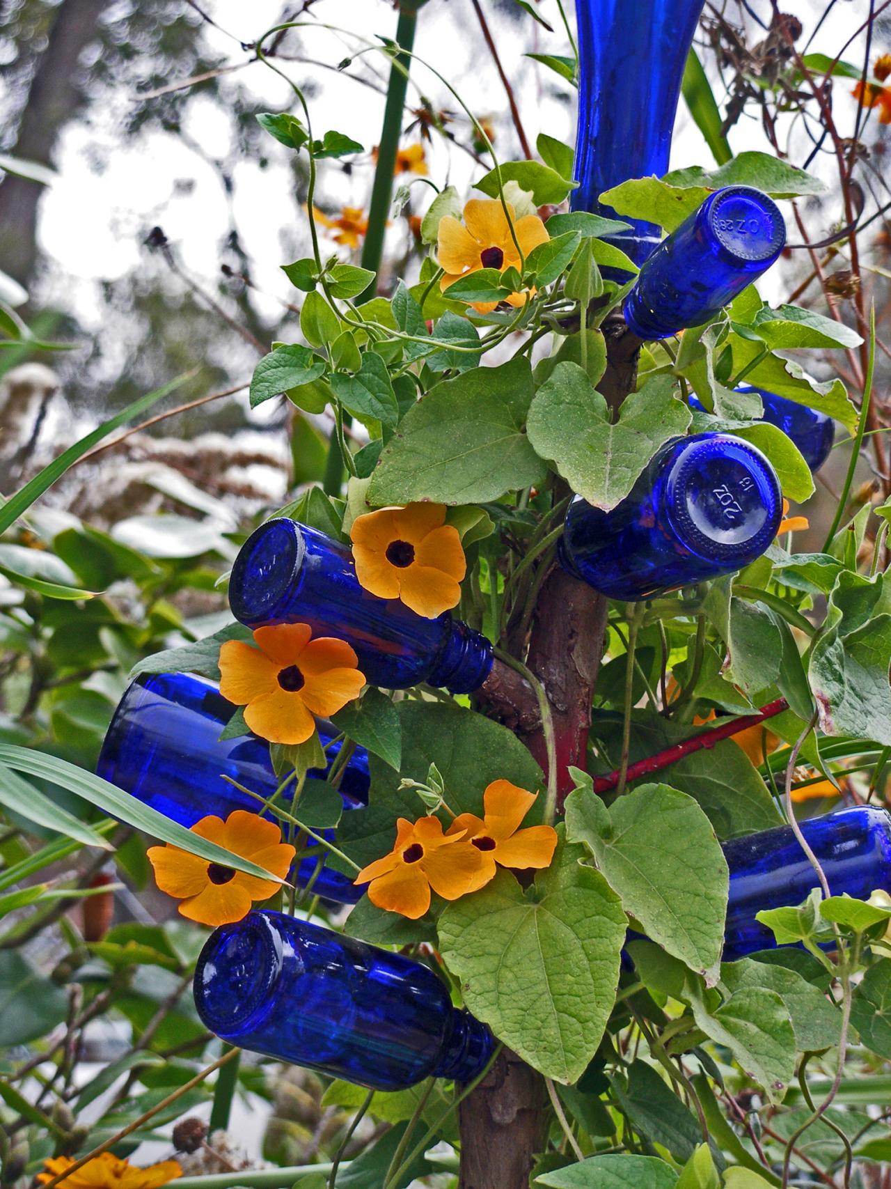 How to Make a Bottle Tree HGTV