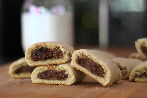 Fig Newtons were among the first commercially produced cookies in the U.S., but can be made at home using fresh or stored ingredients Fig Newtons were among the first commercially produced cookies in the U.S., but can be made at home using fresh or stored ingredients