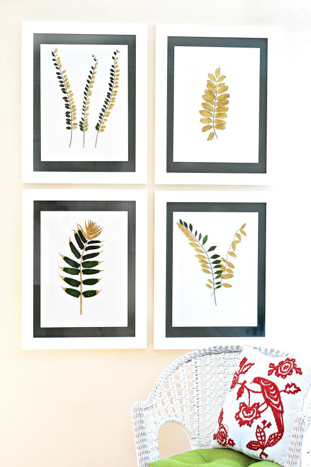 Gilde and Framed Botanicals Gilde and Framed Botanicals