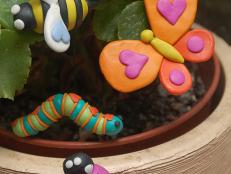 This friendly little love bugs are sure to brighten up your potted plants or garden this Valentine's day and beyond. These easy instructions make them simple and fun to create, and they are wonderful treasure to find hidden among the plants!