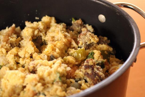 Crock Pot Cornbread Stuffing with Kale Crock Pot Cornbread Stuffing with Kale