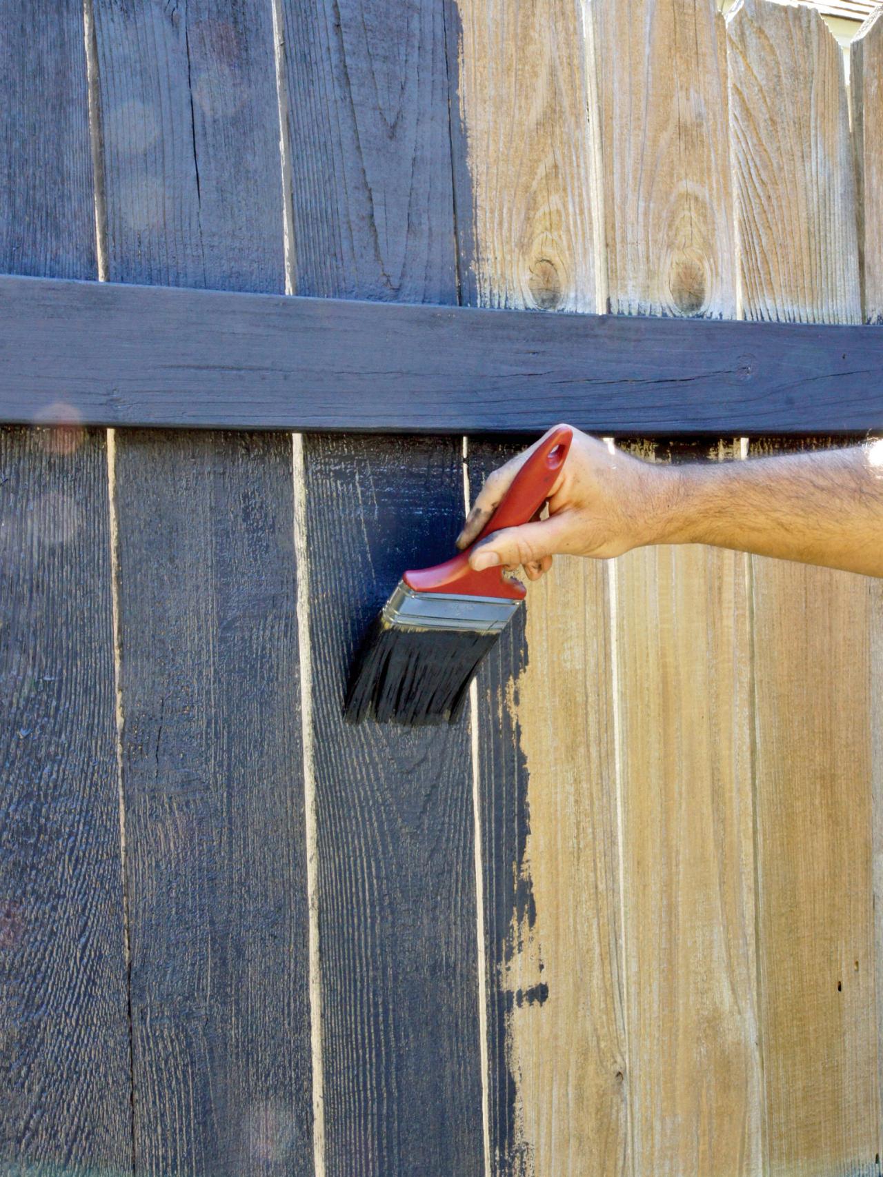 Fence Painting and Staining Guide Quick Tips HGTV