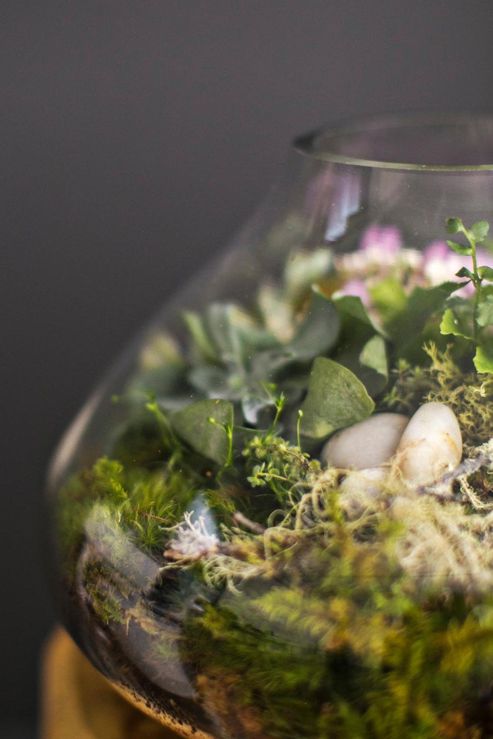 Moss Flower Arrangements HGTV