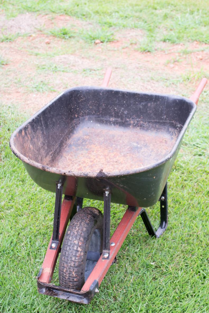 How to Restore a Wheelbarrow
