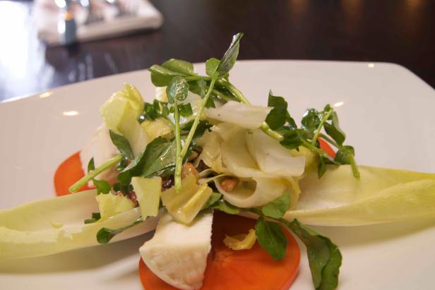 Walnut, Endive and Persimmon Salad Walnut, Endive and Persimmon Salad