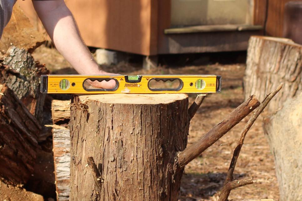 DIY Birdbath From an Old Tree Stump HGTV