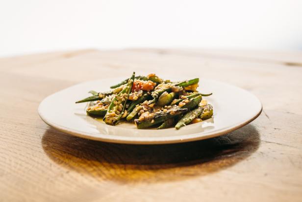 Okra and Tomato Ragu okra