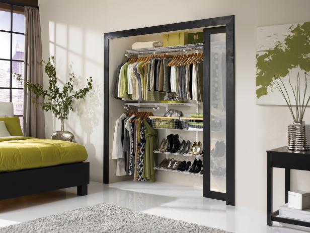 Modern Reach-In Closet Modern Reach-In Closet