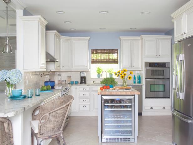 A Cook's Kitchen with Coastal Design