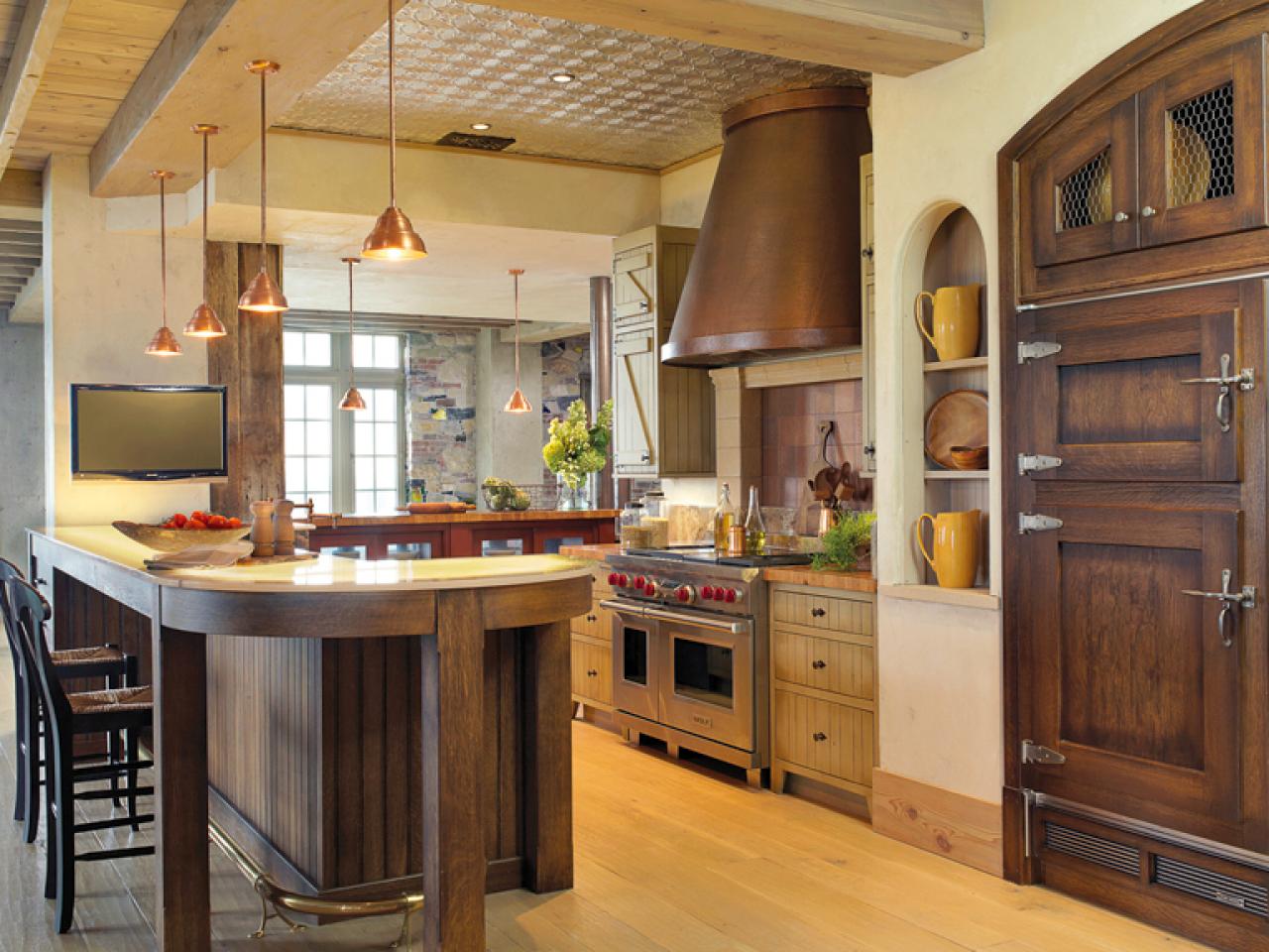 rustic elegant kitchen design