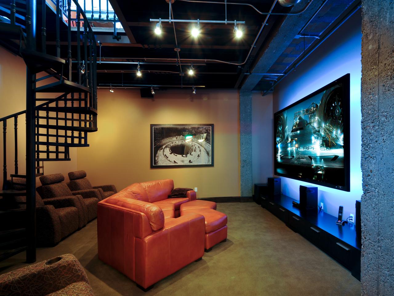 Small Media Room Ideas Pictures, Options, Tips & Advice Home