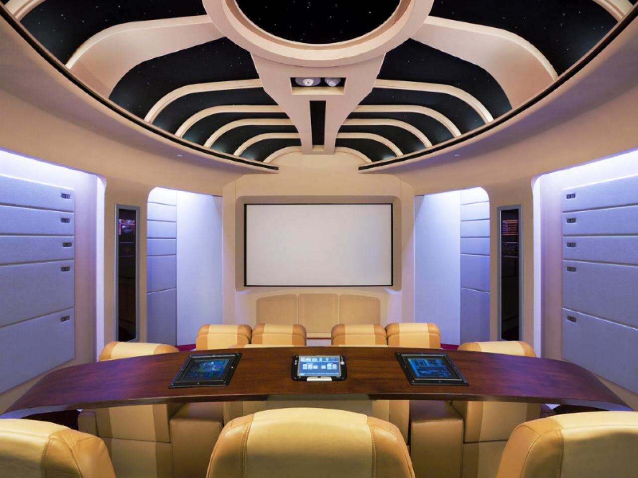 Home Theater Themes | Home Remodeling  Ideas for Basements, Home 