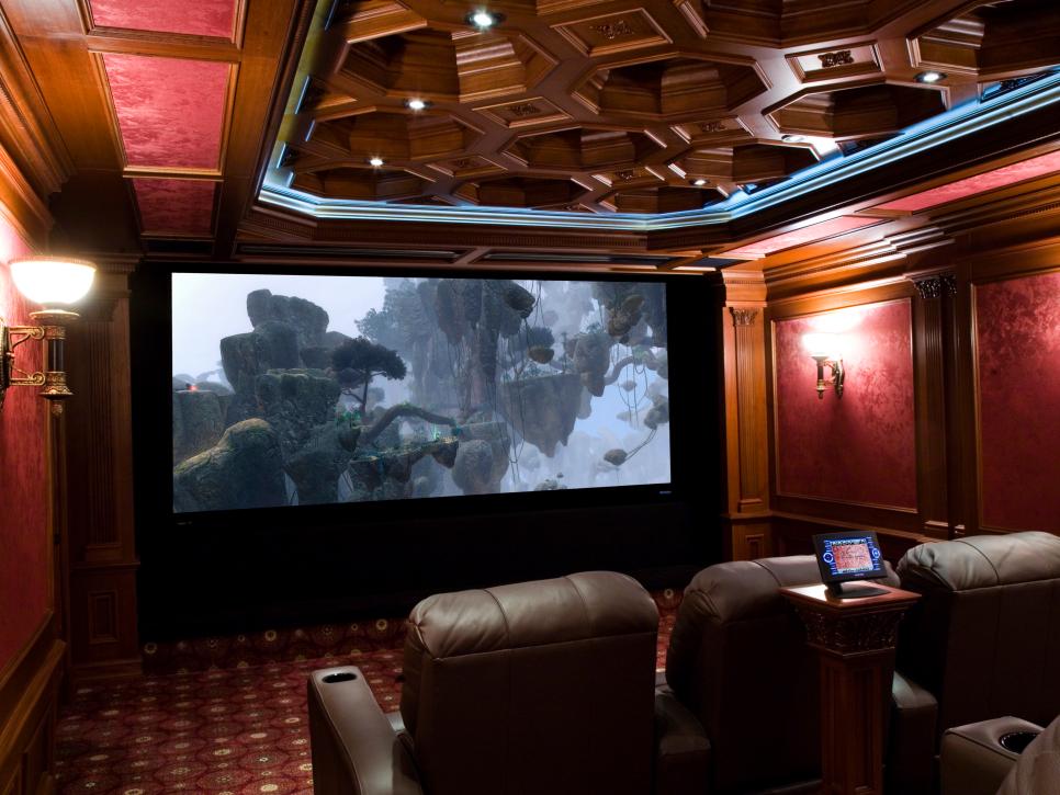 13 HighEnd Home Theater Designs HGTV