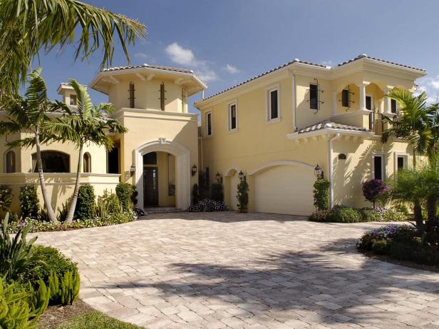 Mediterranean L-Shaped Home Mediterranean L-Shaped Home
