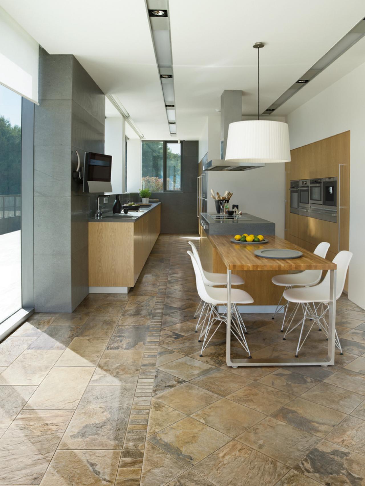 Tile Flooring in the Kitchen HGTV