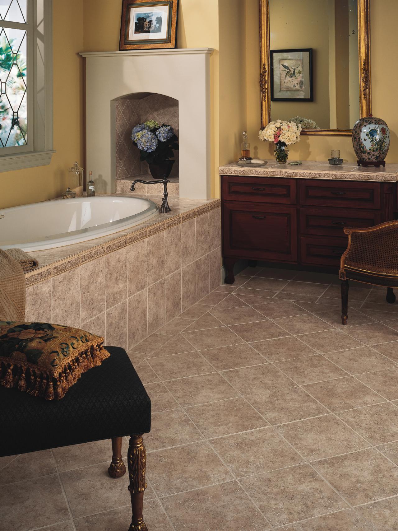 Choosing Bathroom Flooring Hgtv 6030