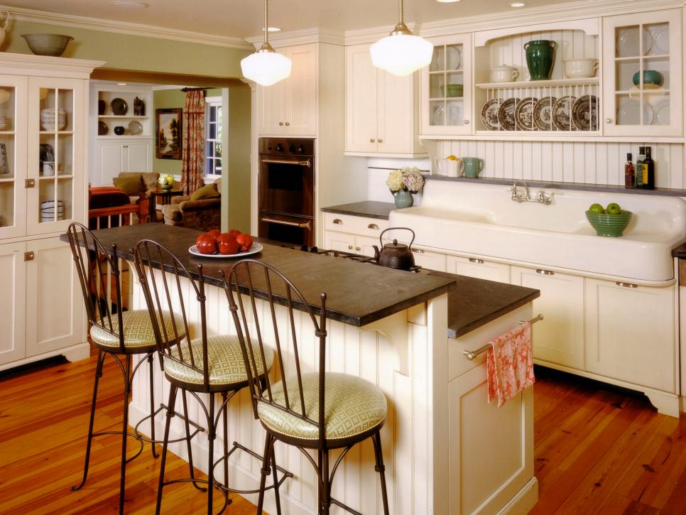 Living Room Style Kitchens Hgtv