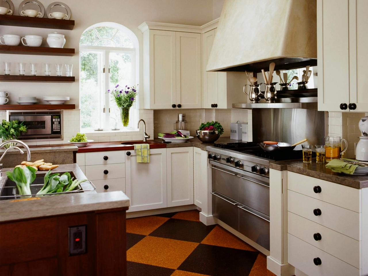 a cottage white kitchen design