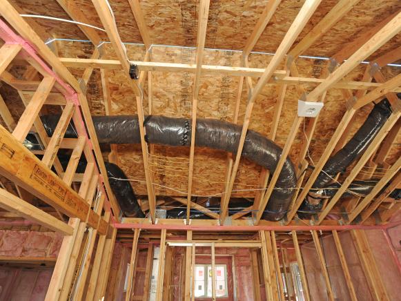 Interior Overhead Duct Work Interior Overhead Duct Work
