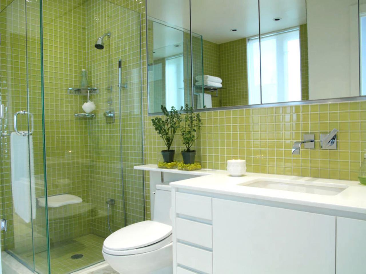 Choosing A Bathroom Backsplash HGTV Bold Glass Tile Backsplash - Choosing A Bathroom Backsplash HGTV