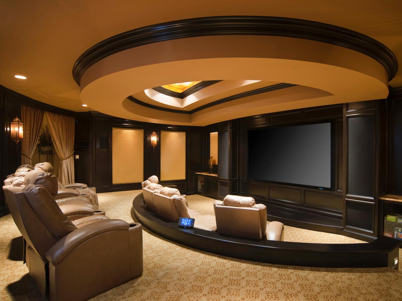 Home Theater Carpet Ideas: Pictures, Options \u0026 Expert Tips  HGTV