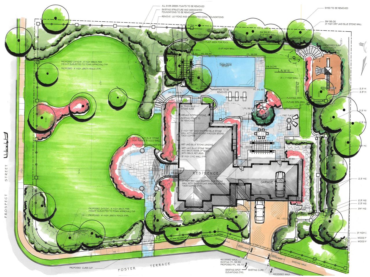 House Landscape Plan