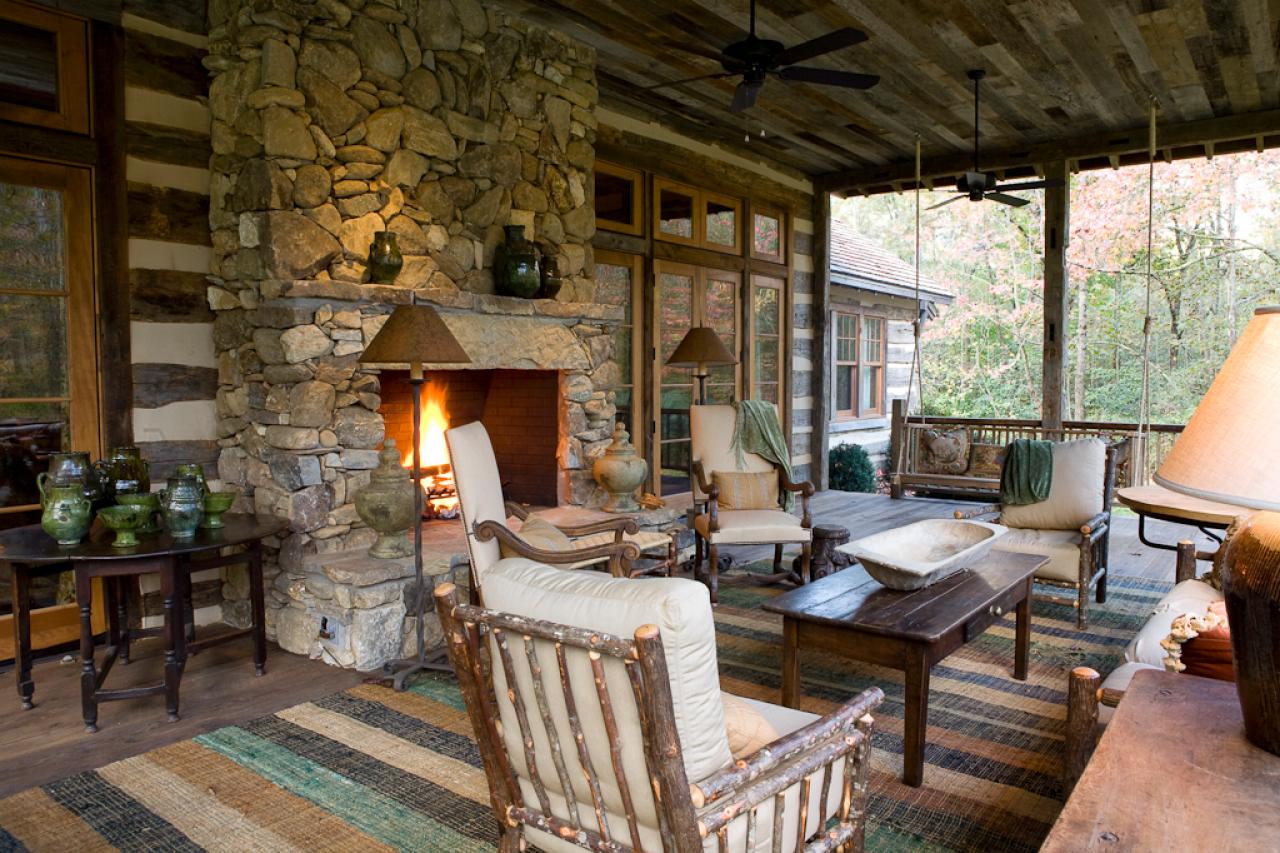 20 Cozy Outdoor Fireplaces | Outdoor Design - Landscaping ...