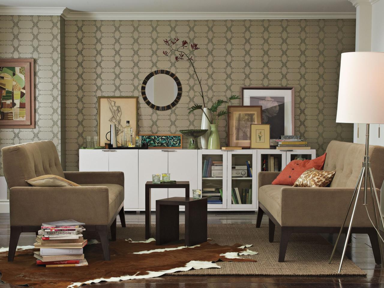 Cowhide Rug Living Room Qvitter Us Behind The Color Brown Cowhide Rug Living Room