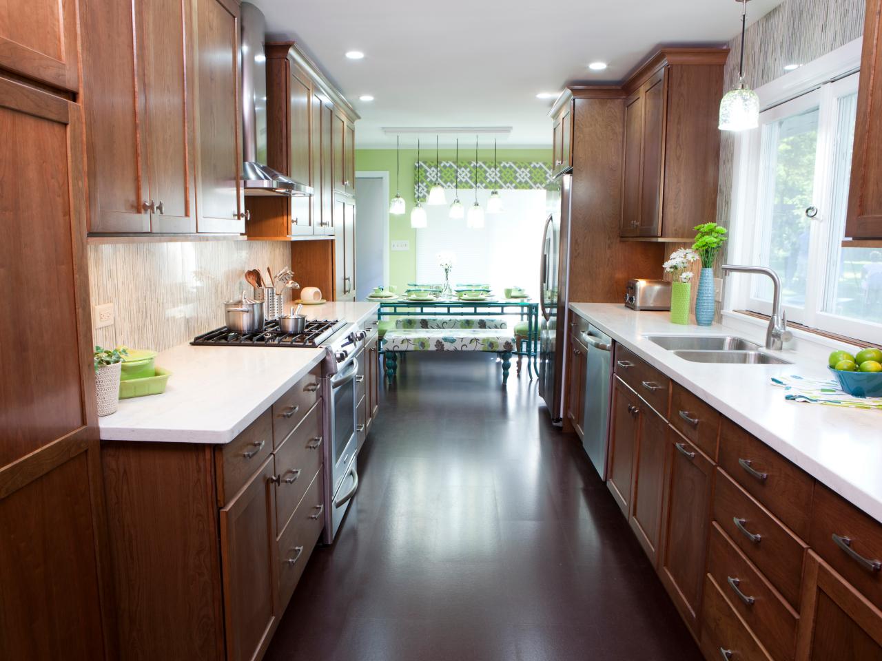 kitchen cabinet design for galley kitchen