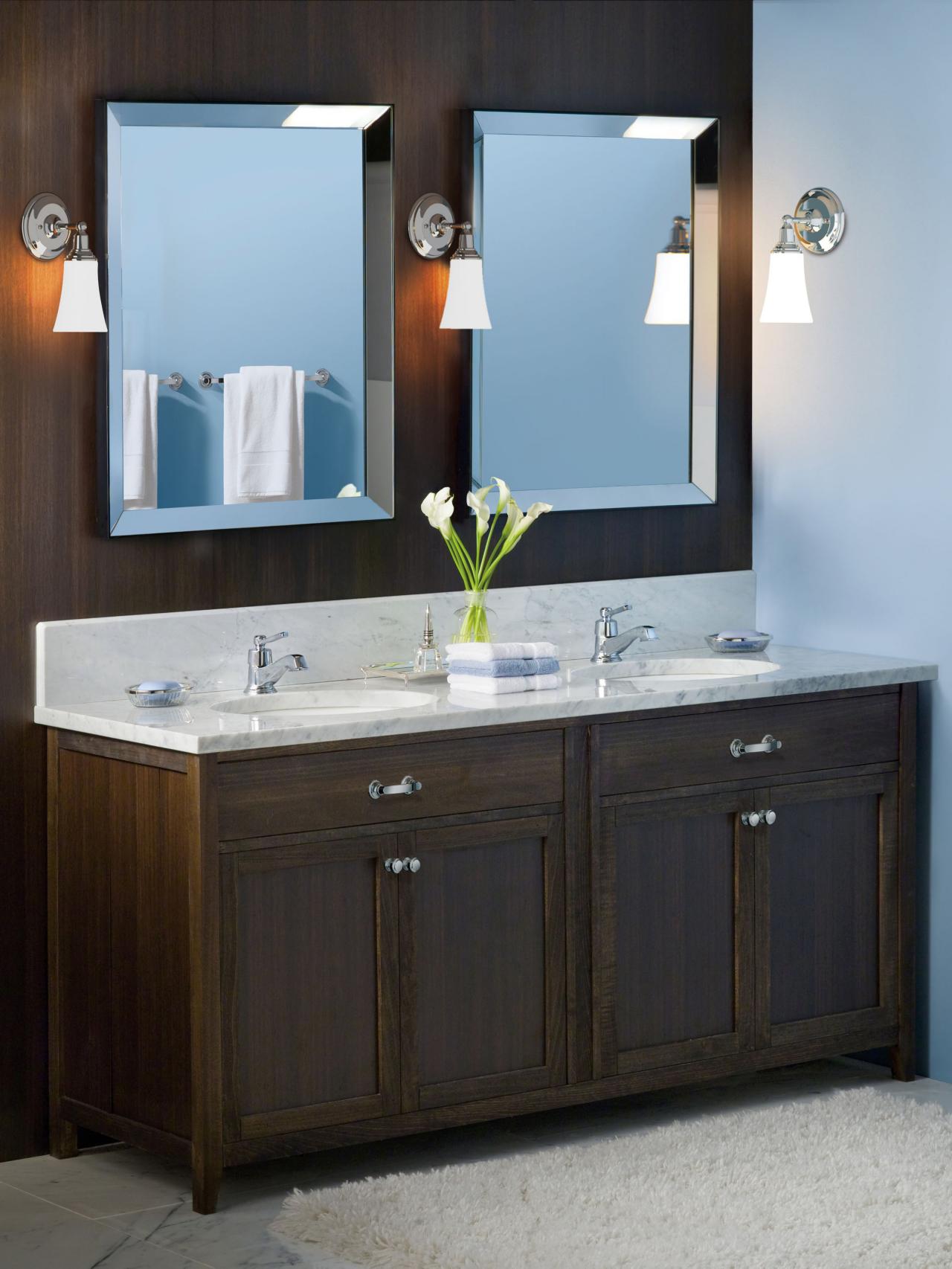 Bathroom Vanity Colors and Finishes