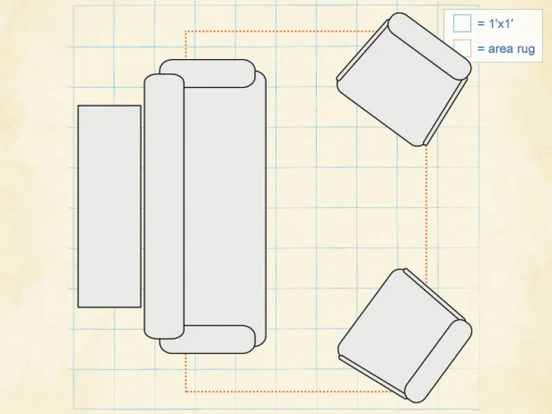 Blueprint for Small Living Room