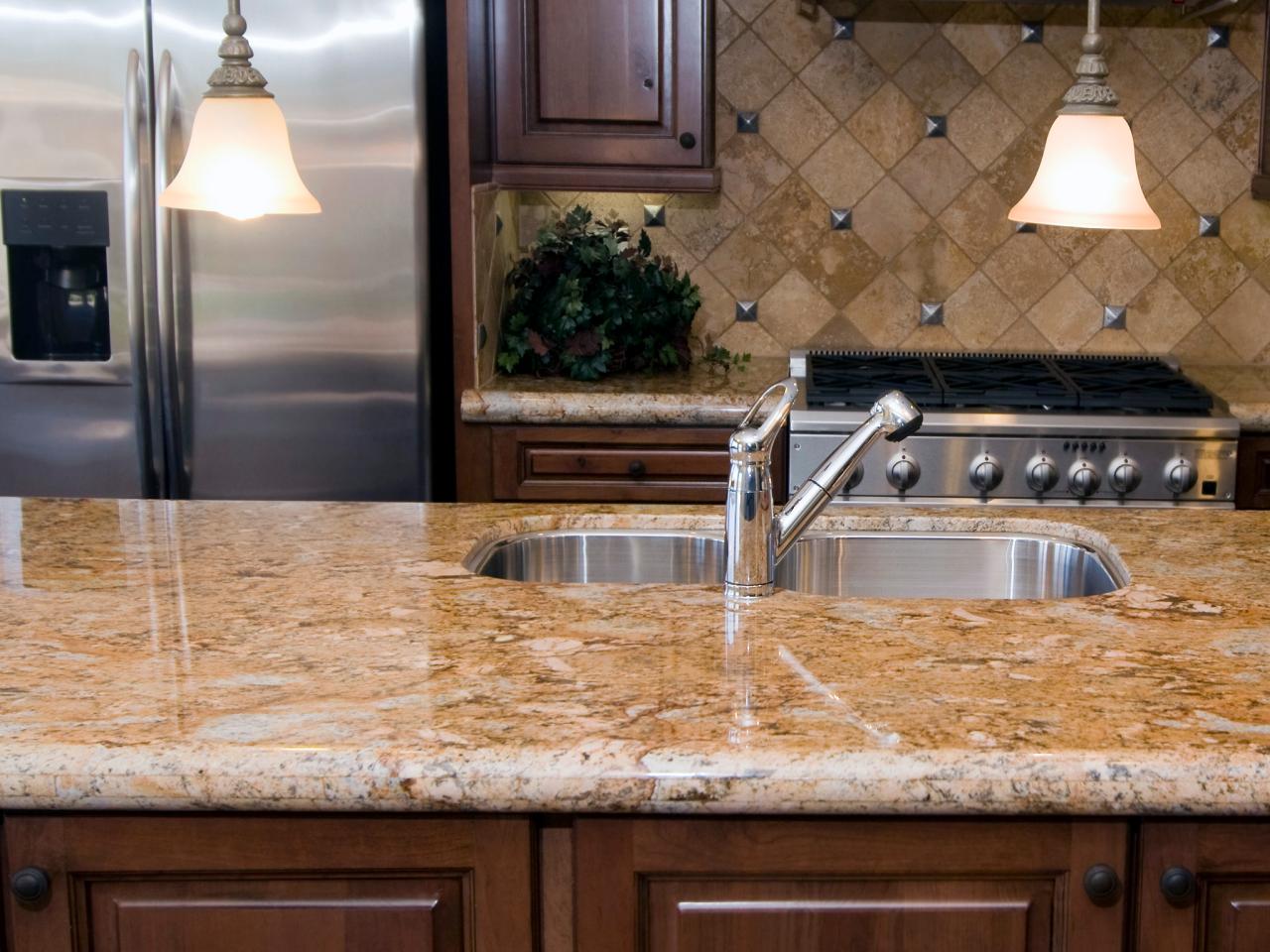 Neutral Granite Countertops | HGTV